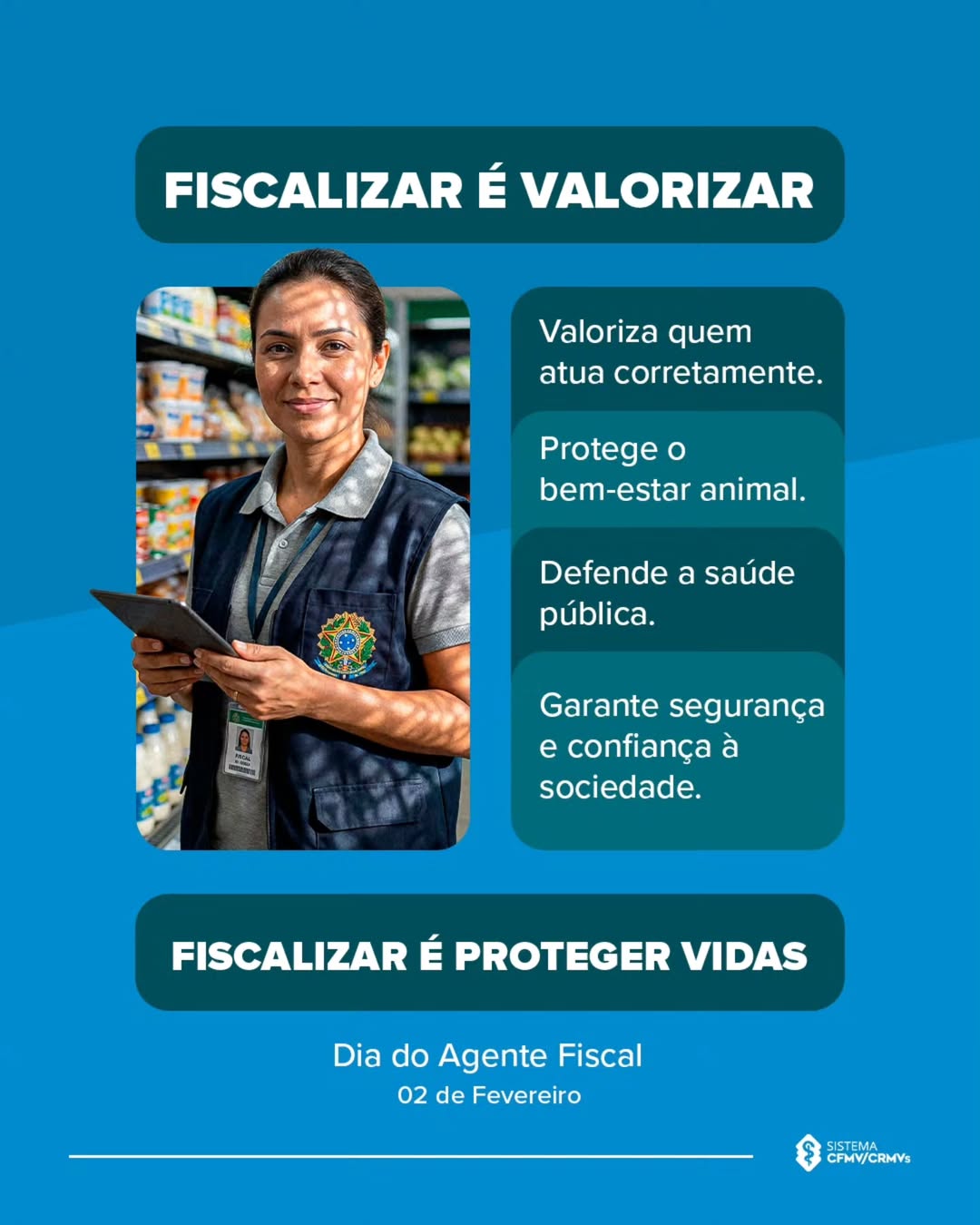 CFMV/CRMVs destacam importância dos agentes fiscais na fiscalização veterinária nacional